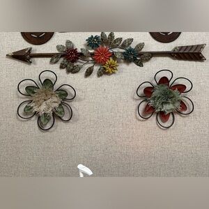 Hobby Lobby Multicolor Metal Flower Wall Decor